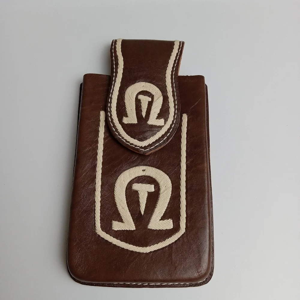 WESTERN LEATHER CELL PHONE CASE,‎ FUNDA VAQUERA DE CUERO COWBOY RODEO PHONE CASE